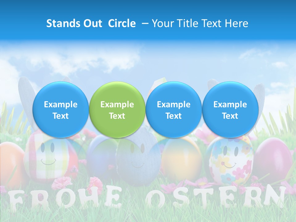 Kinder Oster Easter Eggs PowerPoint Template
