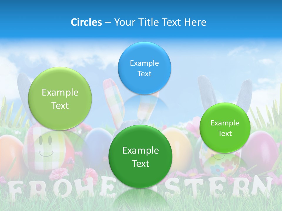 Kinder Oster Easter Eggs PowerPoint Template