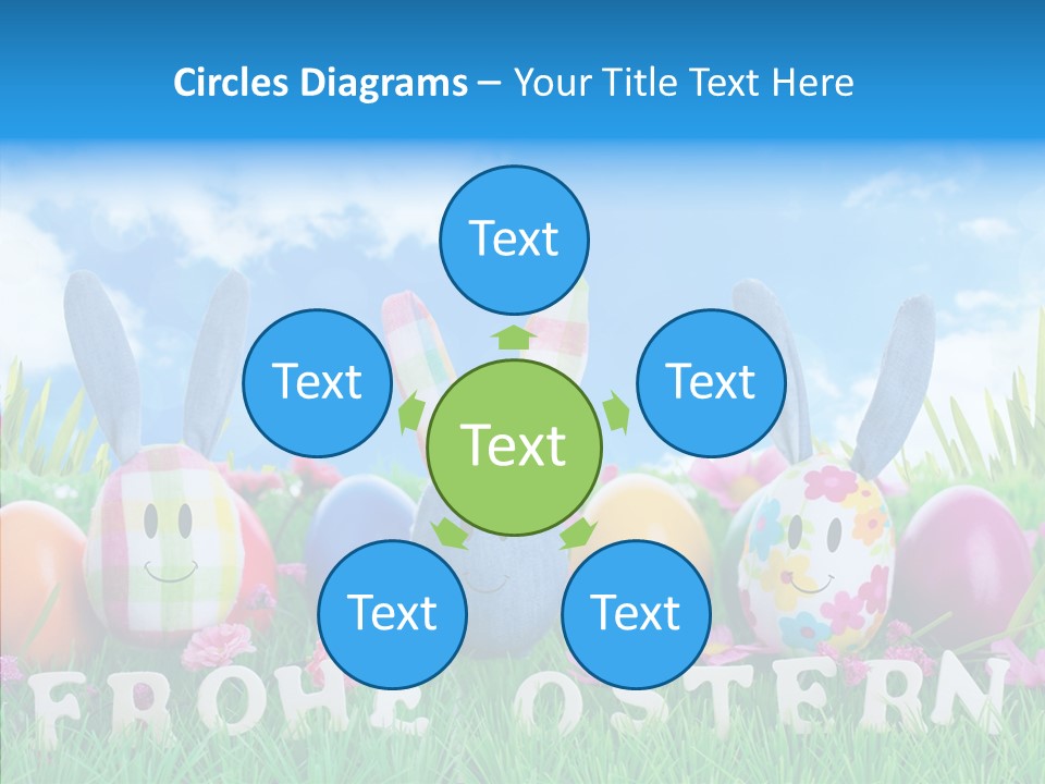 Kinder Oster Easter Eggs PowerPoint Template