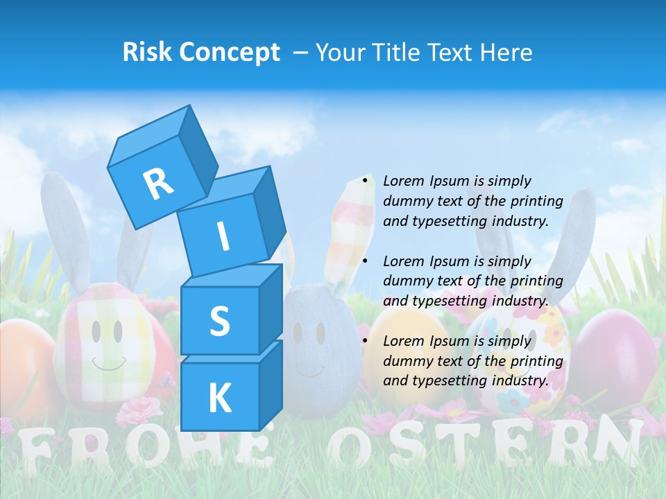 Kinder Oster Easter Eggs PowerPoint Template