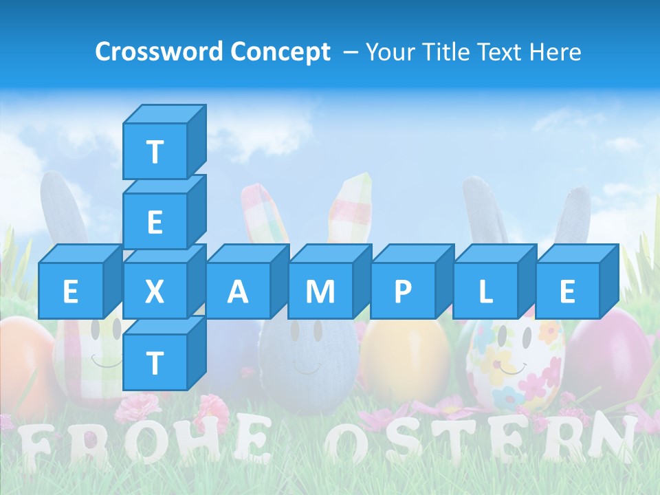 Kinder Oster Easter Eggs PowerPoint Template