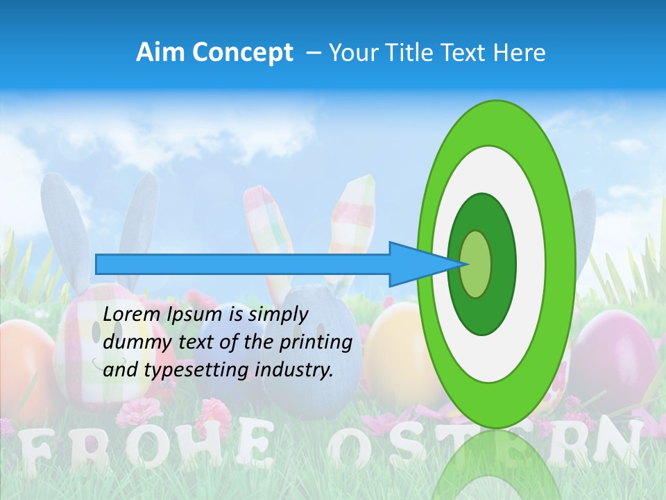 Kinder Oster Easter Eggs PowerPoint Template