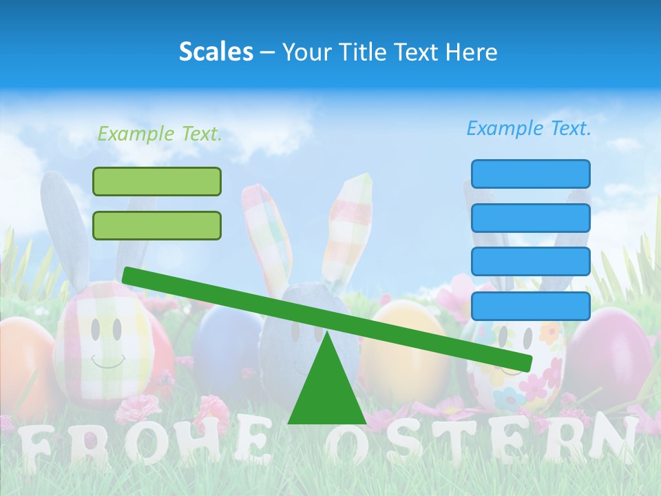 Kinder Oster Easter Eggs PowerPoint Template