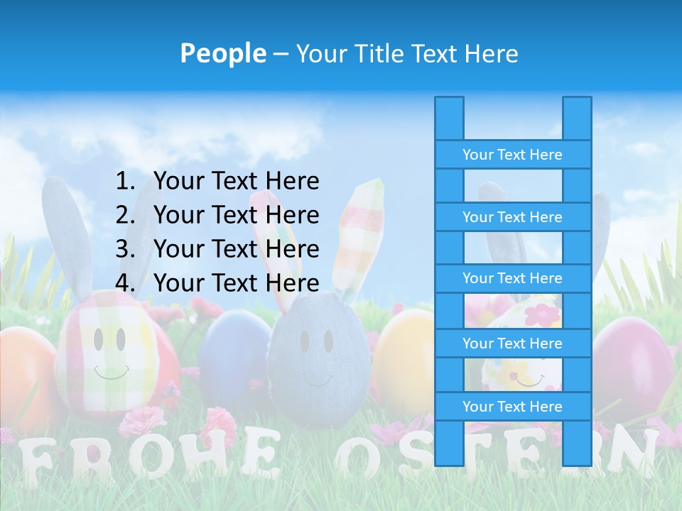 Kinder Oster Easter Eggs PowerPoint Template