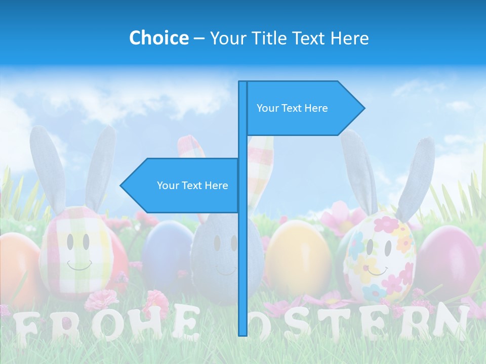 Kinder Oster Easter Eggs PowerPoint Template
