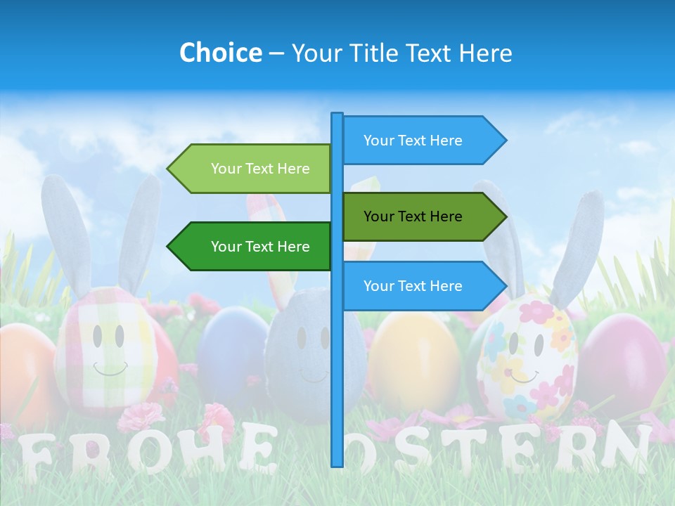 Kinder Oster Easter Eggs PowerPoint Template
