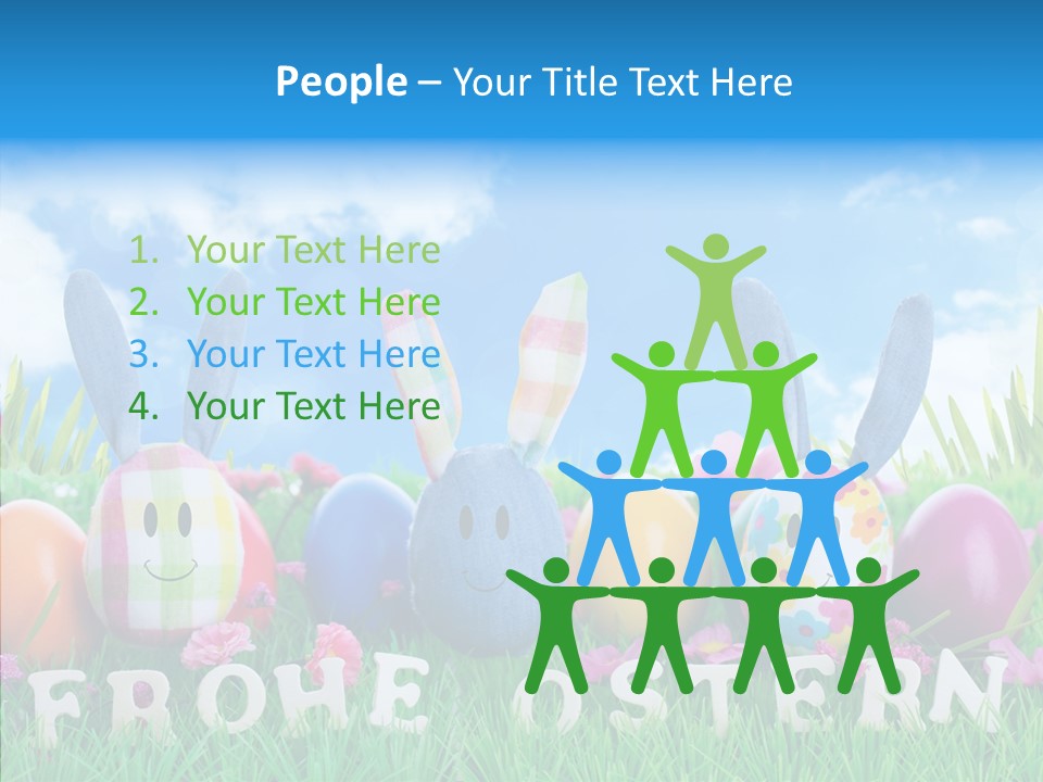 Kinder Oster Easter Eggs PowerPoint Template