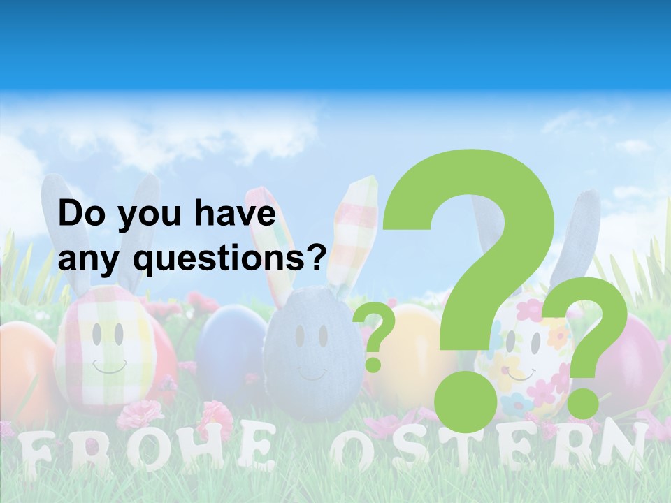 Kinder Oster Easter Eggs PowerPoint Template