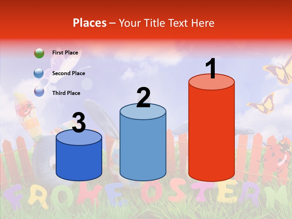 Osterhase Eier Easter PowerPoint Template