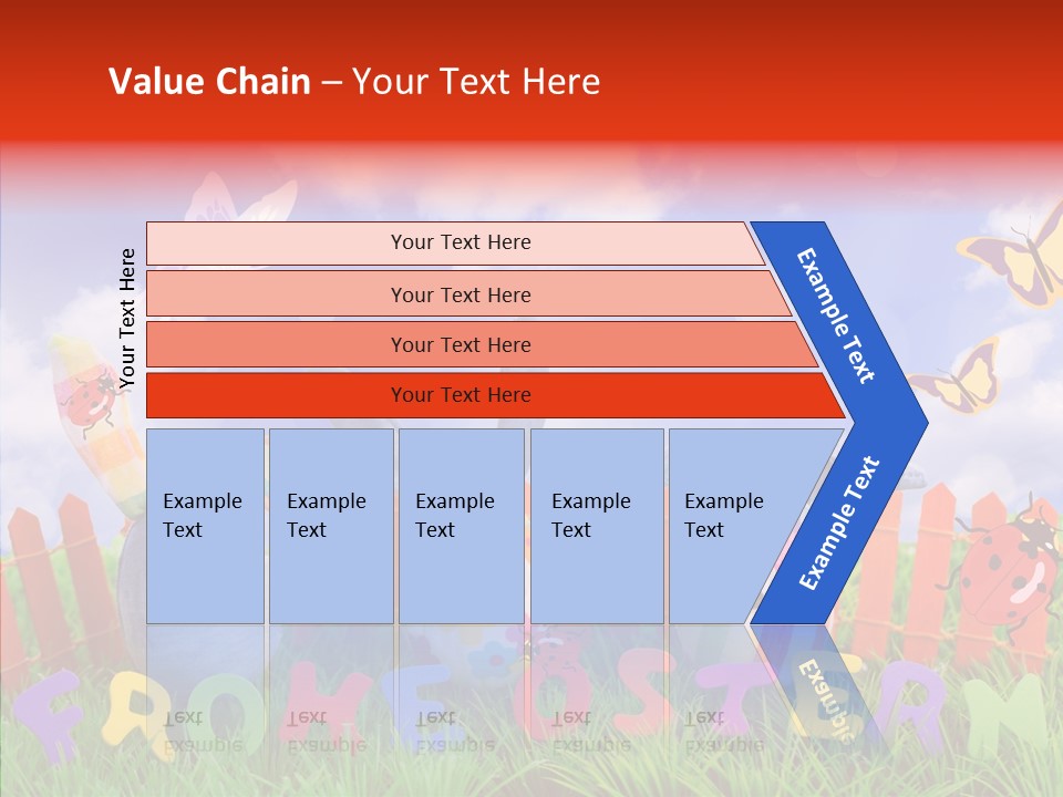 Osterhase Eier Easter PowerPoint Template