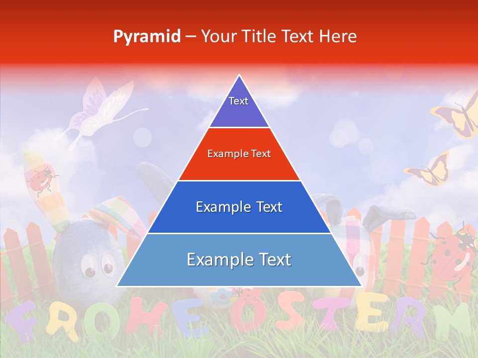 Osterhase Eier Easter PowerPoint Template