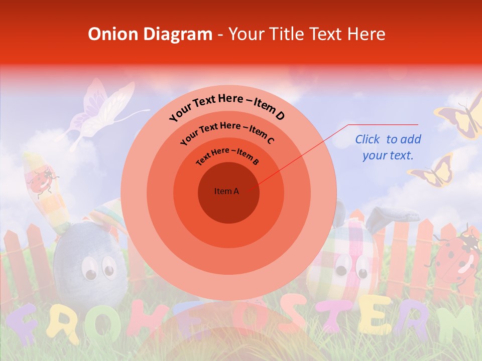 Osterhase Eier Easter PowerPoint Template