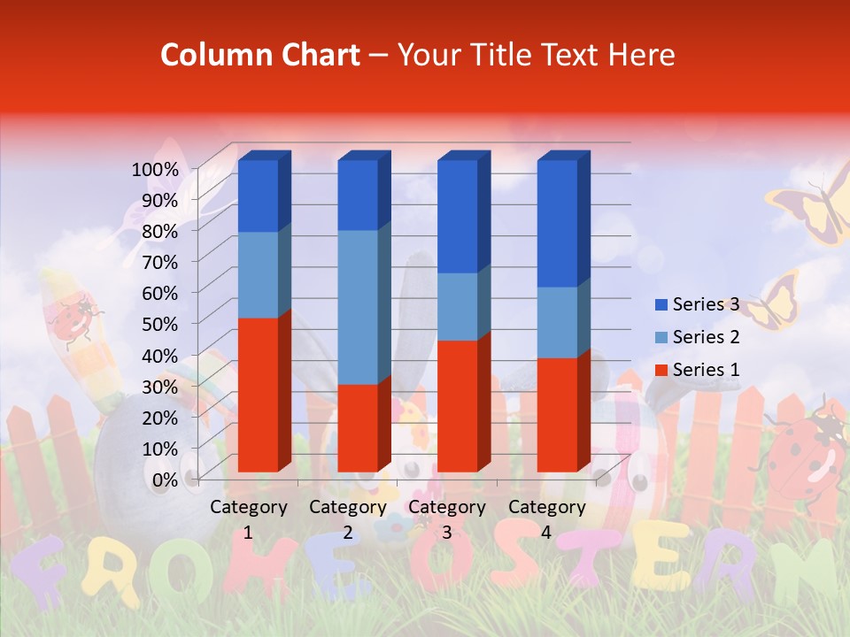 Osterhase Eier Easter PowerPoint Template