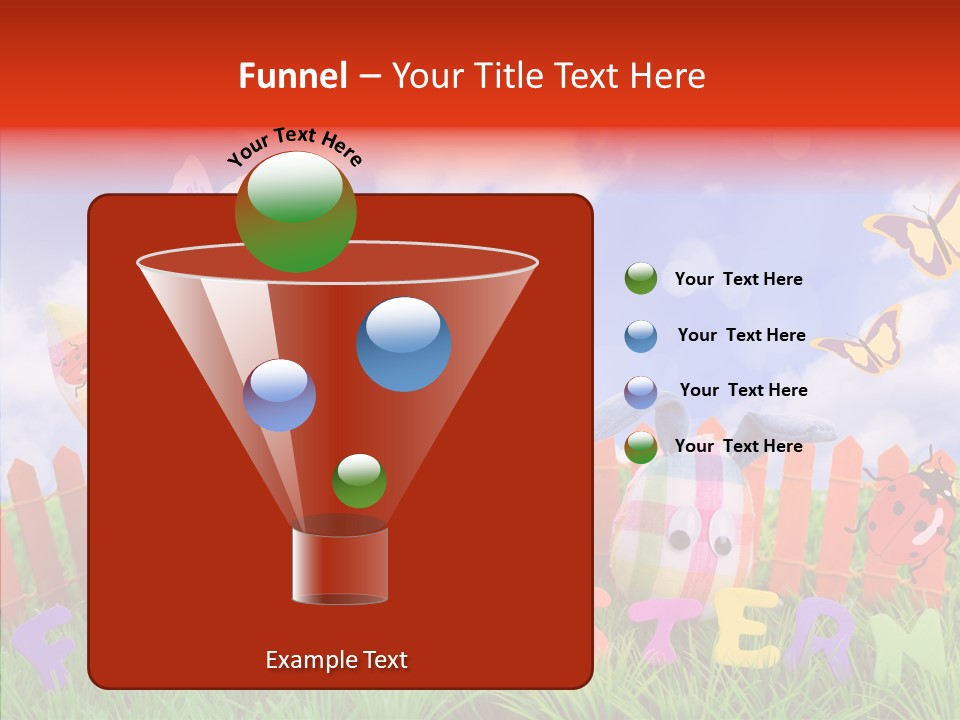 Osterhase Eier Easter PowerPoint Template