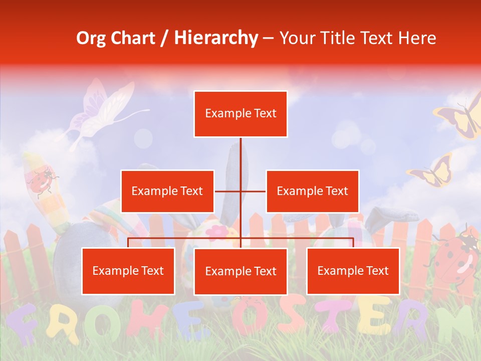 Osterhase Eier Easter PowerPoint Template