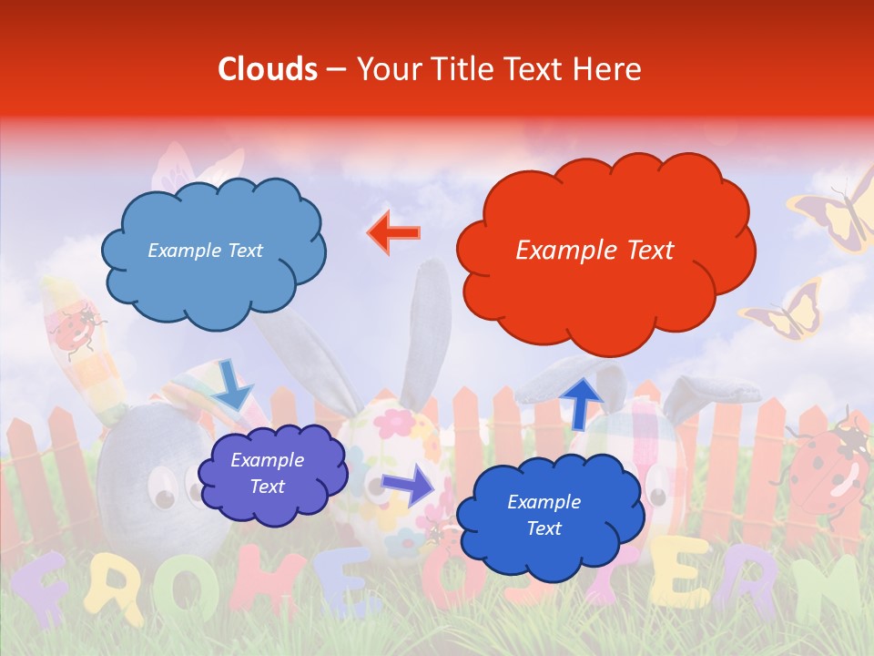 Osterhase Eier Easter PowerPoint Template