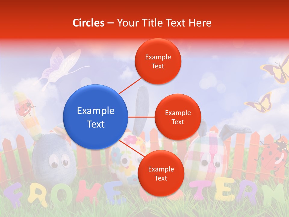 Osterhase Eier Easter PowerPoint Template