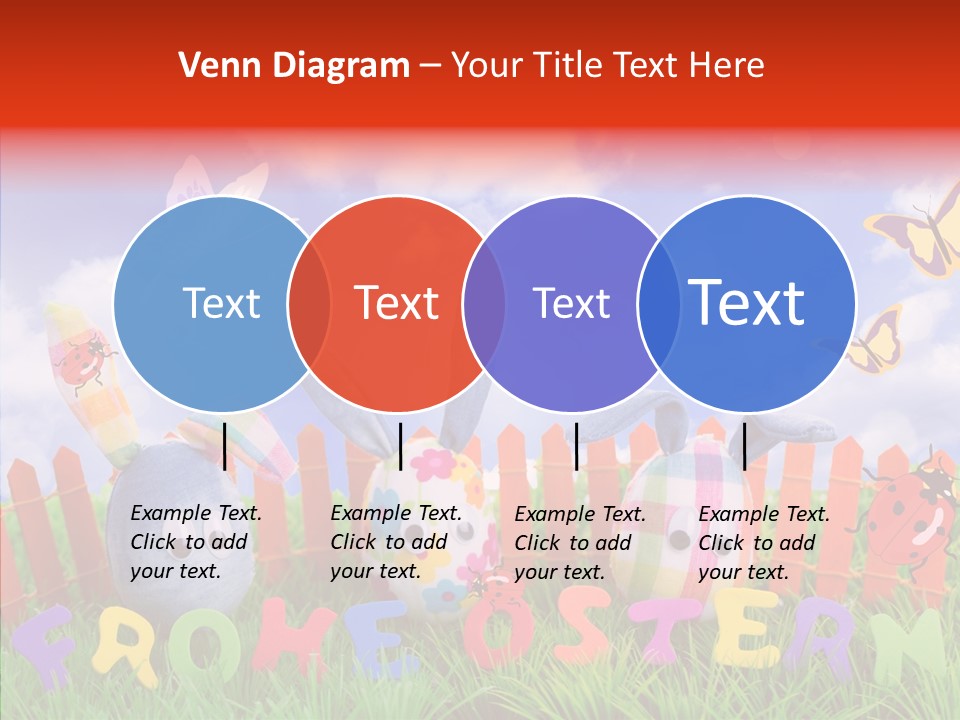 Osterhase Eier Easter PowerPoint Template