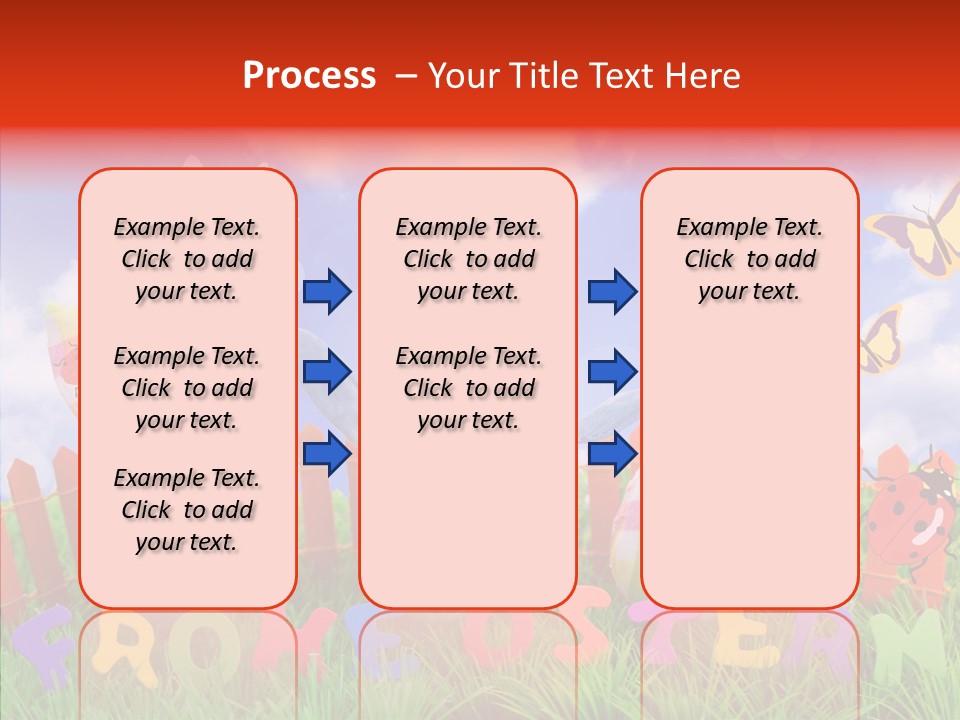 Osterhase Eier Easter PowerPoint Template
