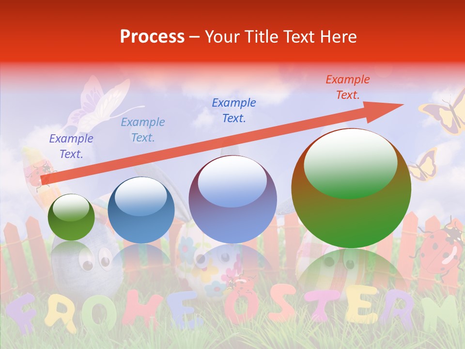 Osterhase Eier Easter PowerPoint Template
