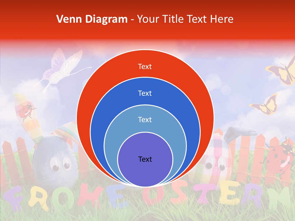 Osterhase Eier Easter PowerPoint Template