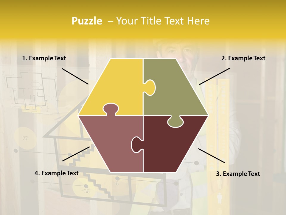 Holographic Screen Site PowerPoint Template