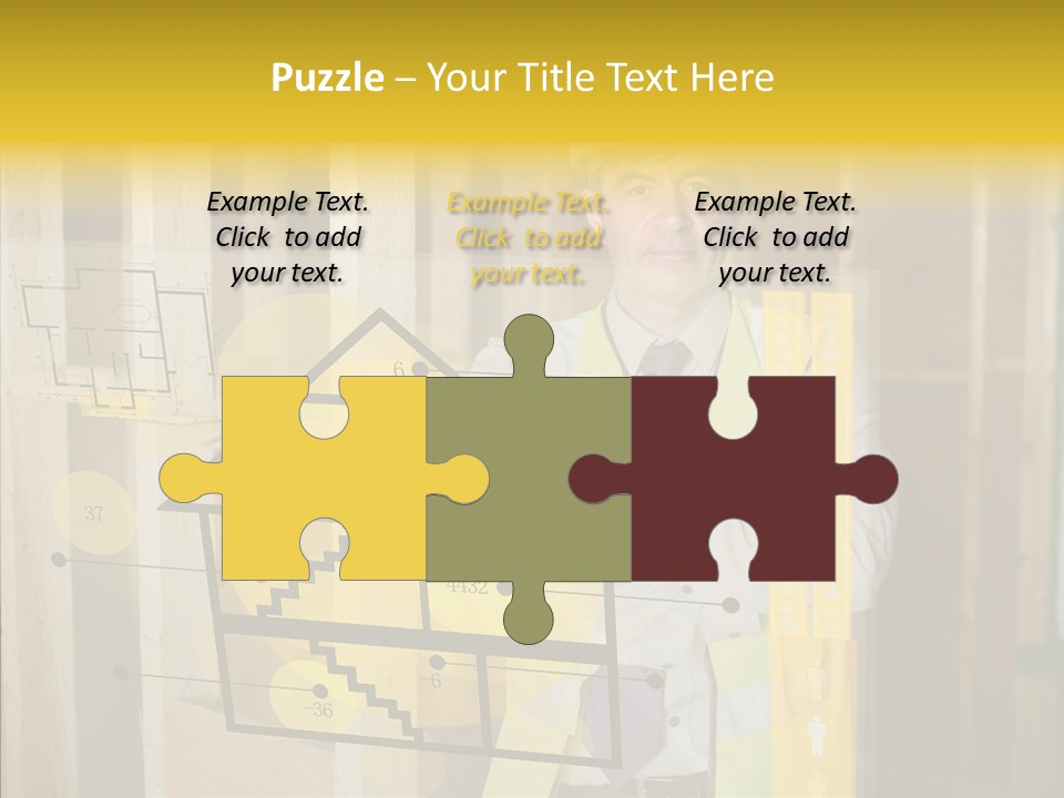 Holographic Screen Site PowerPoint Template