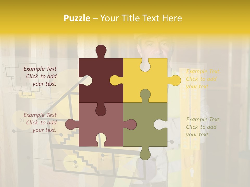 Holographic Screen Site PowerPoint Template