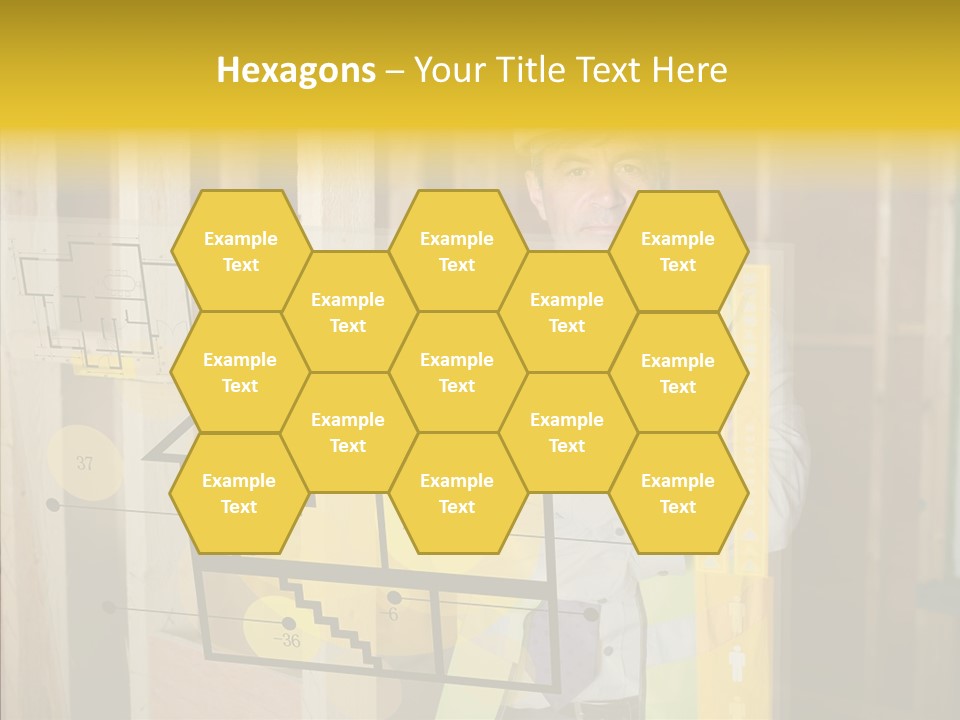 Holographic Screen Site PowerPoint Template