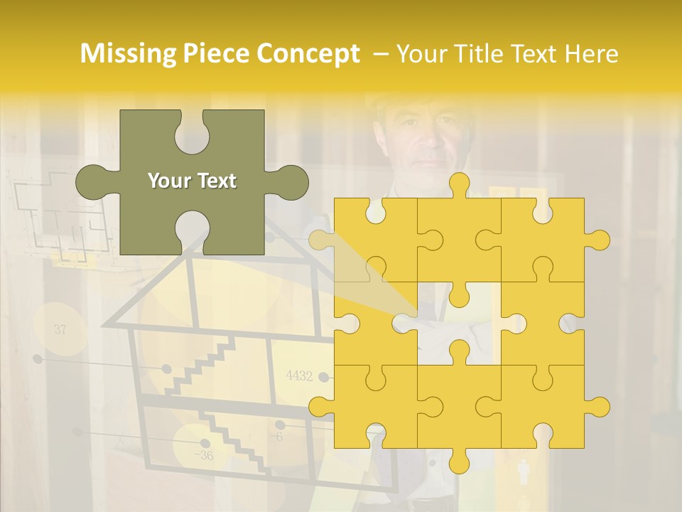 Holographic Screen Site PowerPoint Template