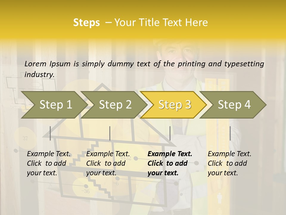 Holographic Screen Site PowerPoint Template
