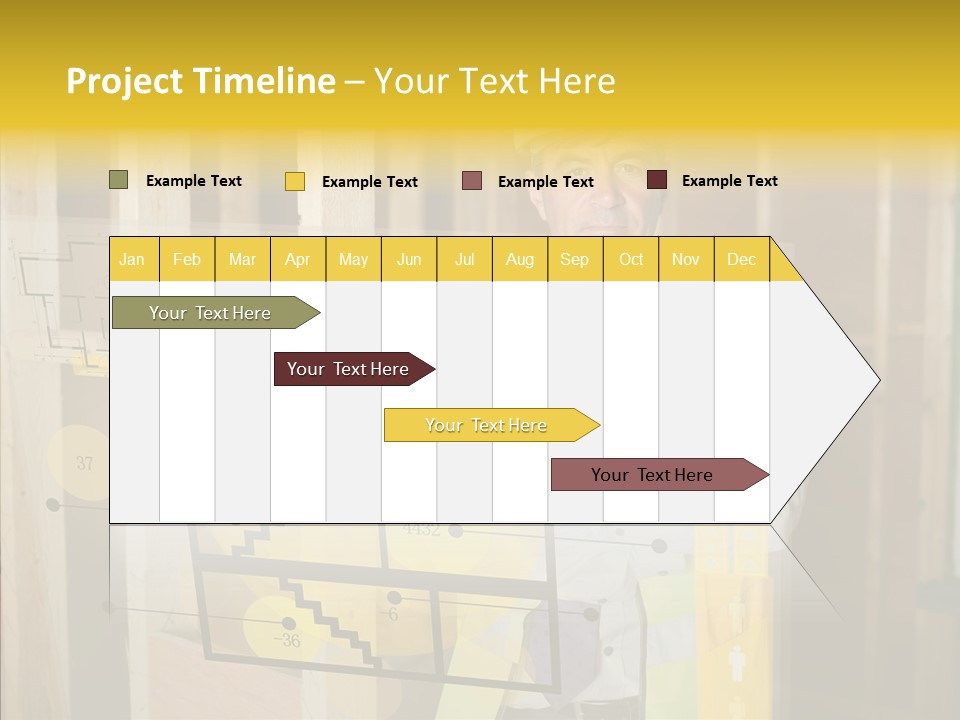 Holographic Screen Site PowerPoint Template