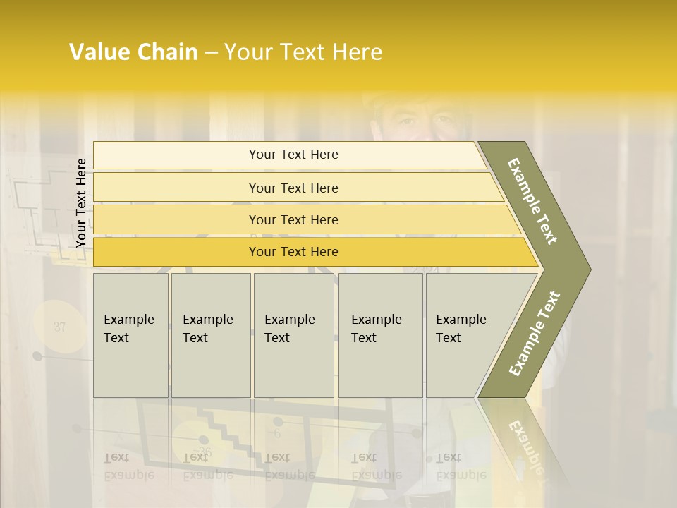 Holographic Screen Site PowerPoint Template