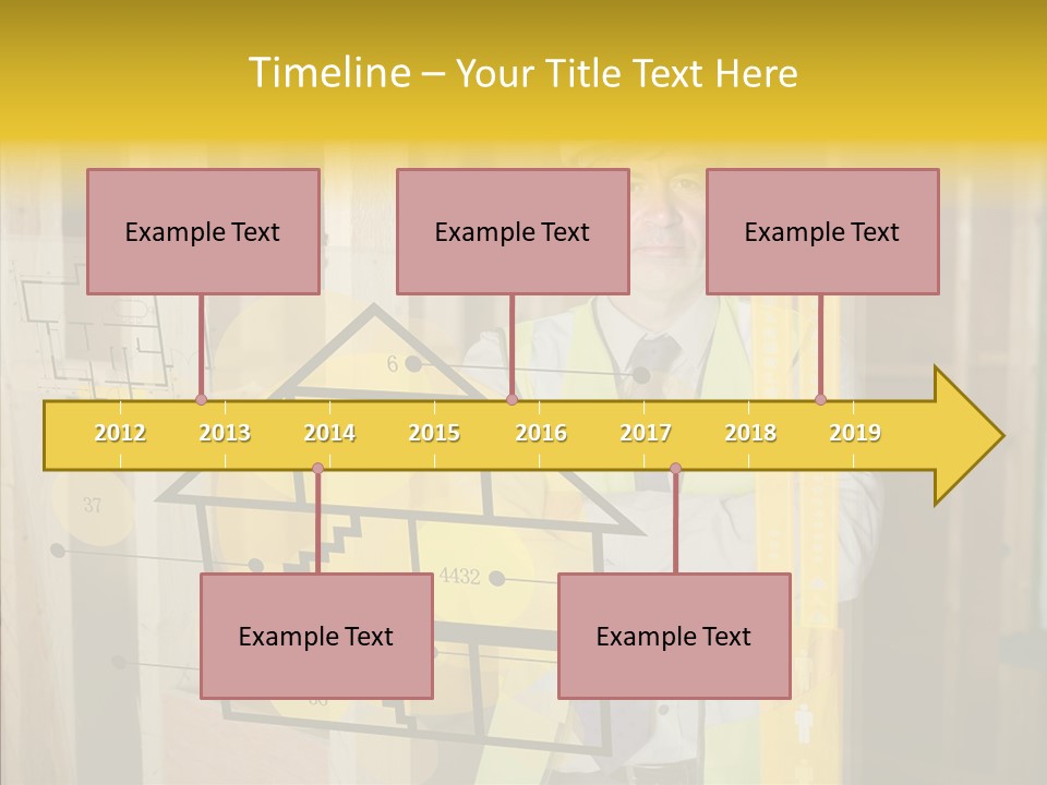 Holographic Screen Site PowerPoint Template