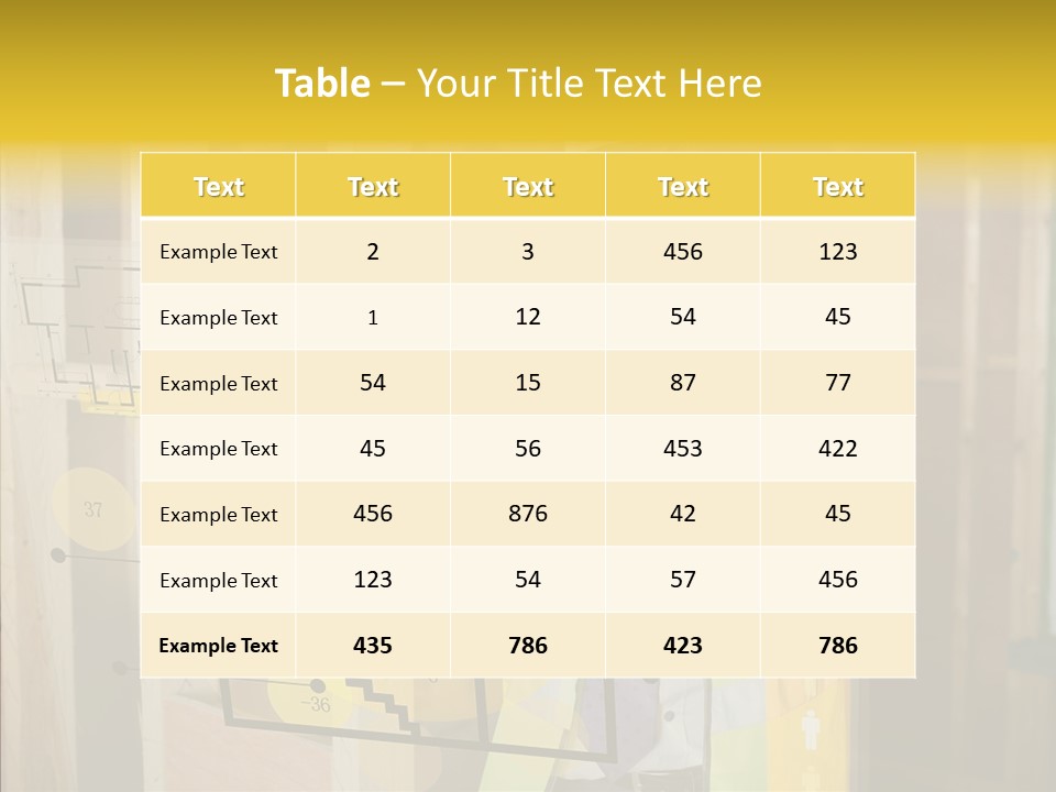 Holographic Screen Site PowerPoint Template