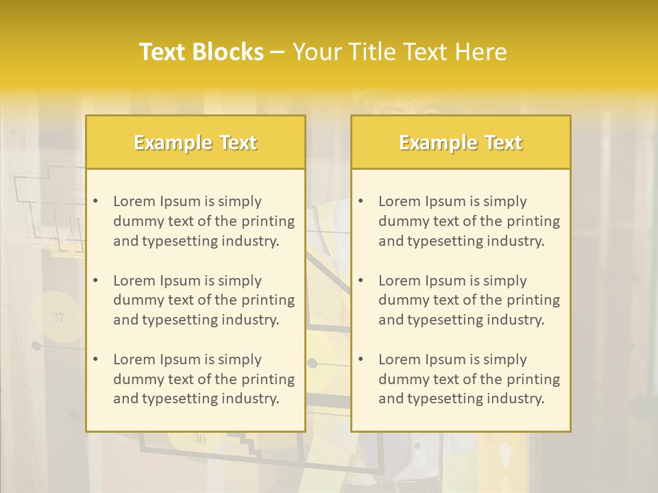 Holographic Screen Site PowerPoint Template