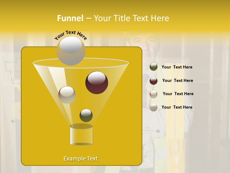 Holographic Screen Site PowerPoint Template