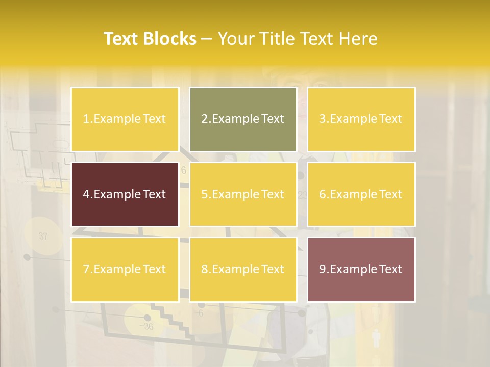 Holographic Screen Site PowerPoint Template