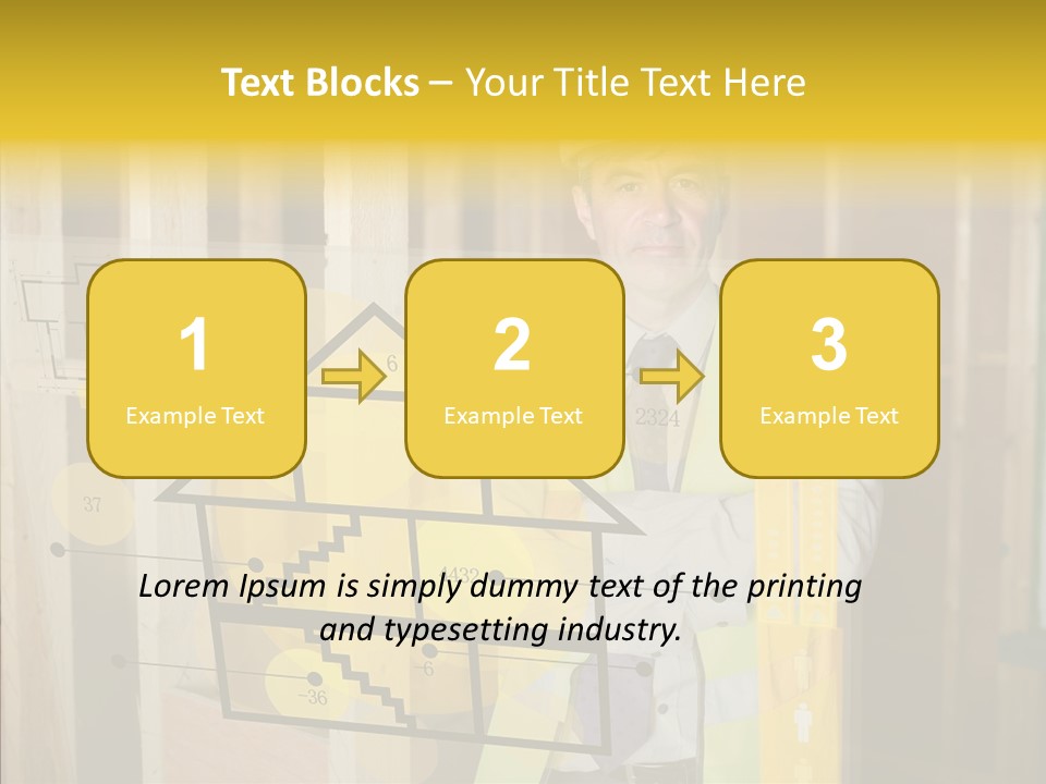 Holographic Screen Site PowerPoint Template