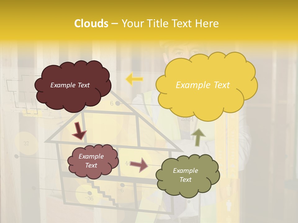 Holographic Screen Site PowerPoint Template
