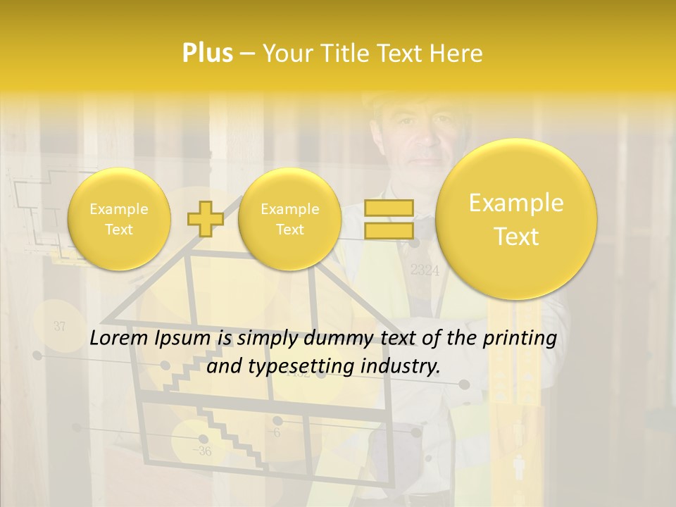 Holographic Screen Site PowerPoint Template