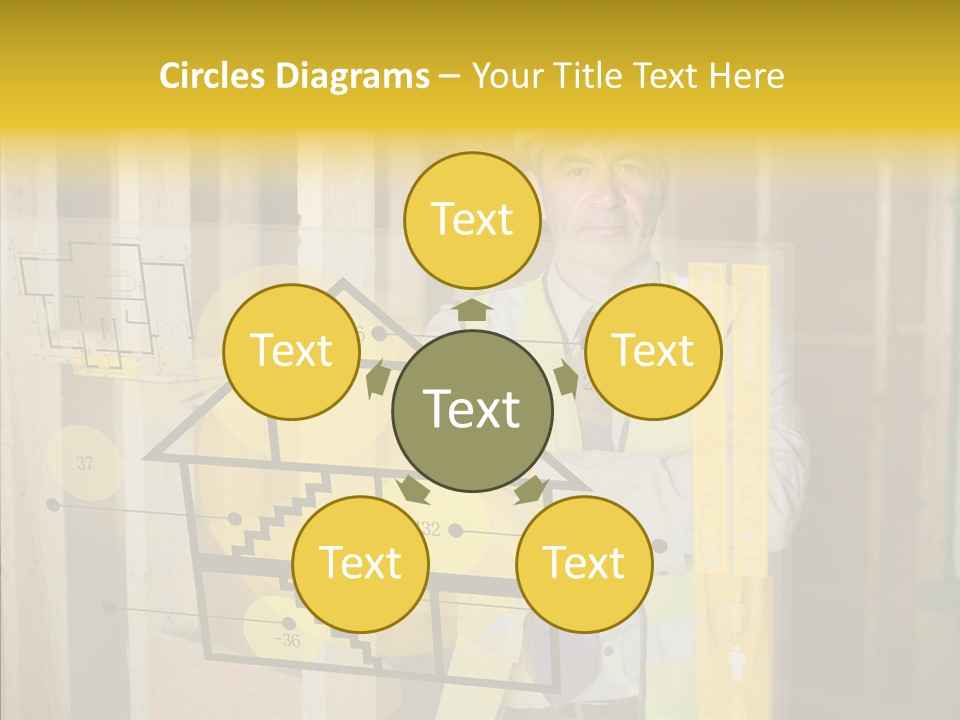 Holographic Screen Site PowerPoint Template