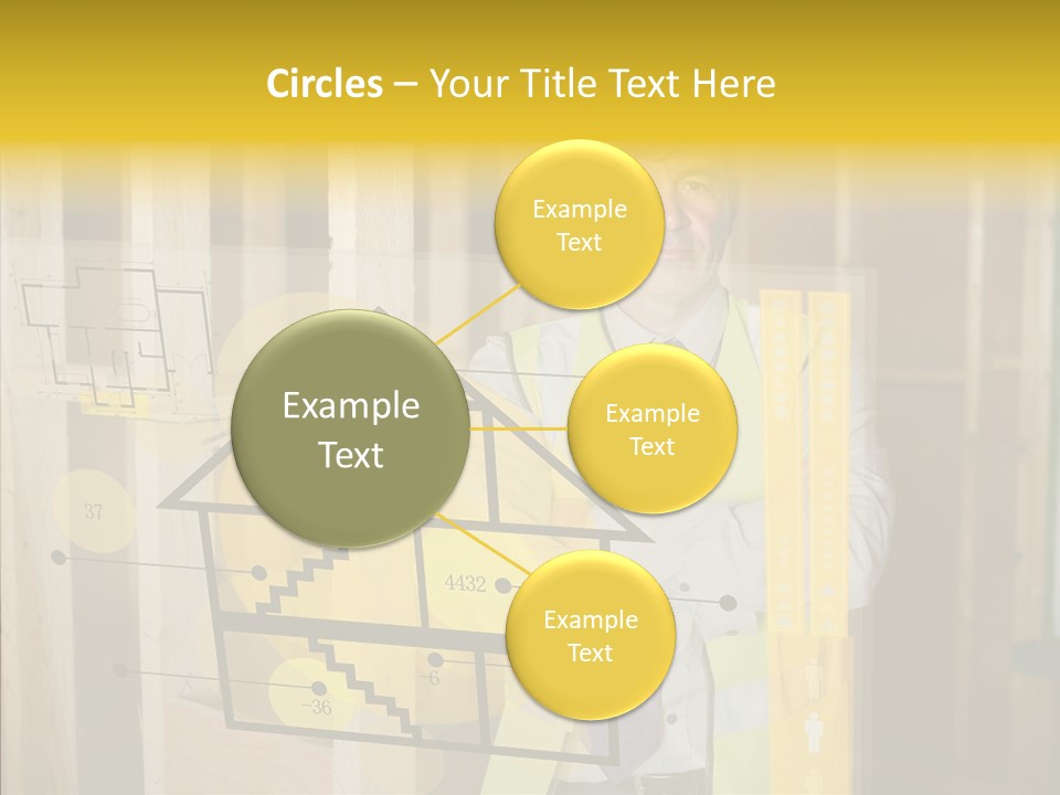 Holographic Screen Site PowerPoint Template