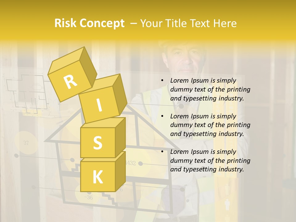 Holographic Screen Site PowerPoint Template