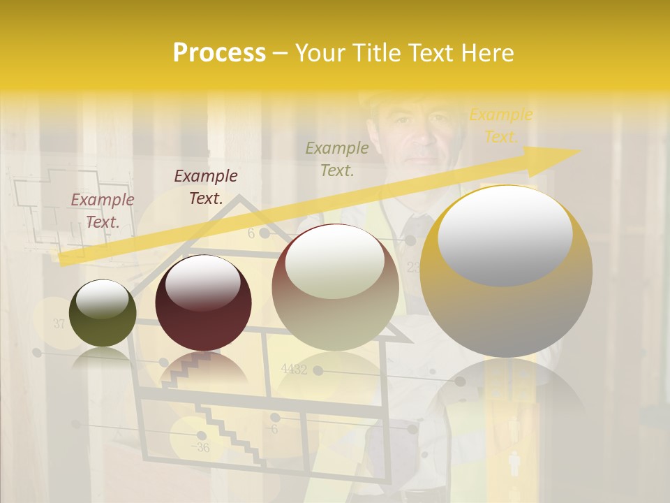 Holographic Screen Site PowerPoint Template