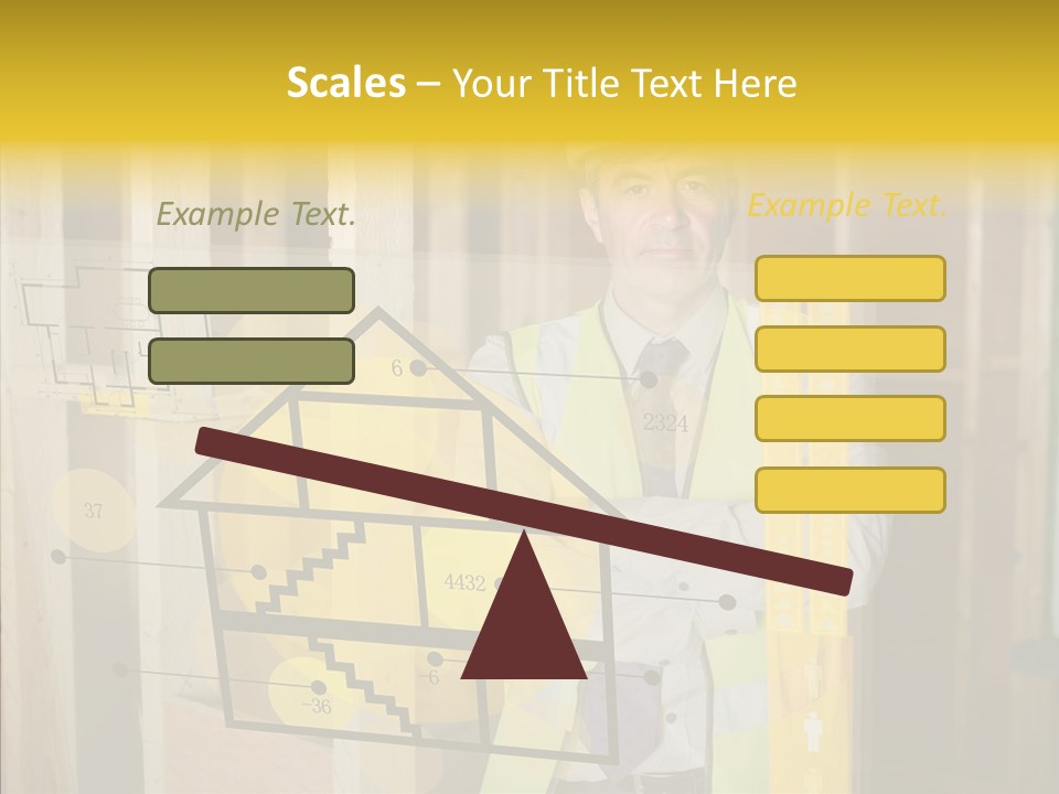 Holographic Screen Site PowerPoint Template