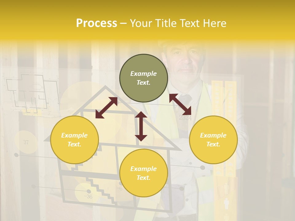 Holographic Screen Site PowerPoint Template