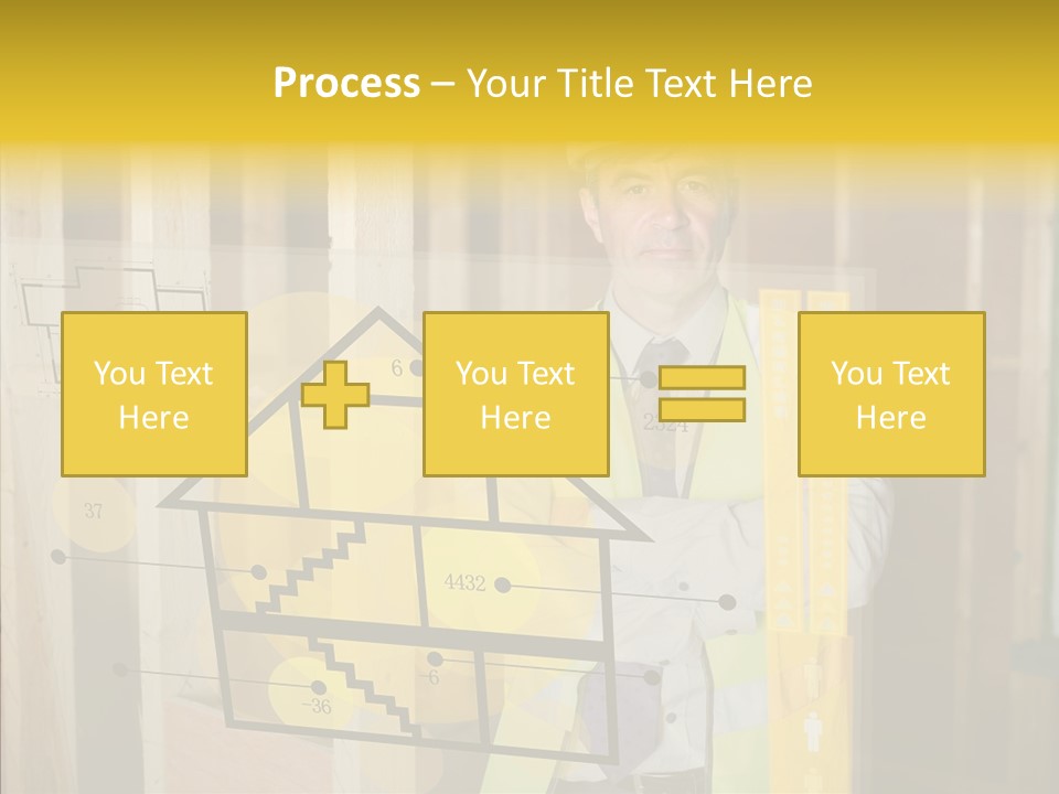 Holographic Screen Site PowerPoint Template