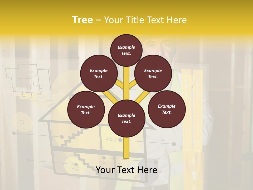 Holographic Screen Site PowerPoint Template