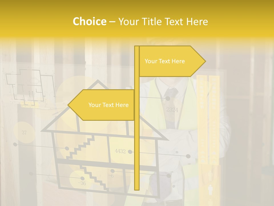 Holographic Screen Site PowerPoint Template
